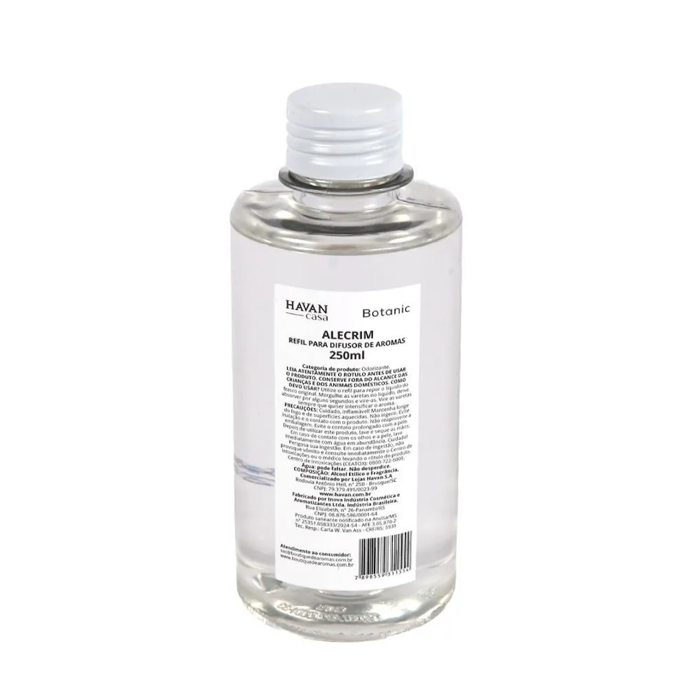 Refil Difusor de Aromas Botanic - Alecrim