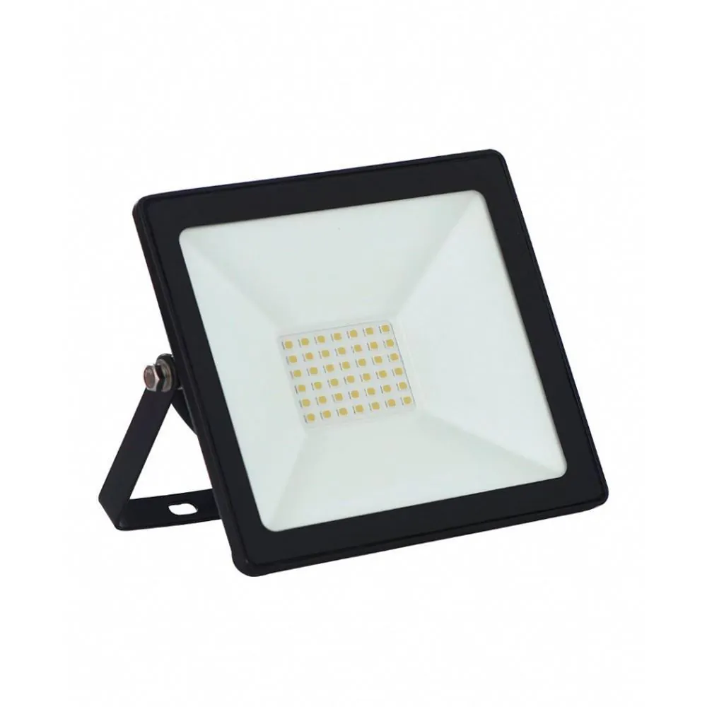 Refletor LED TR Slim 30W Preto Taschibra - 6500K