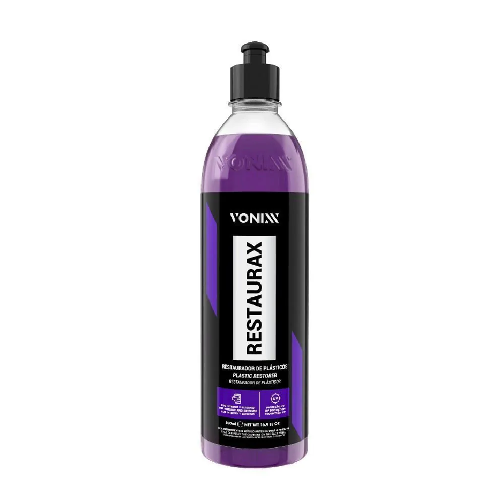 Restaurador de Plástico Restaurax Vonixx 500Ml - 2009015