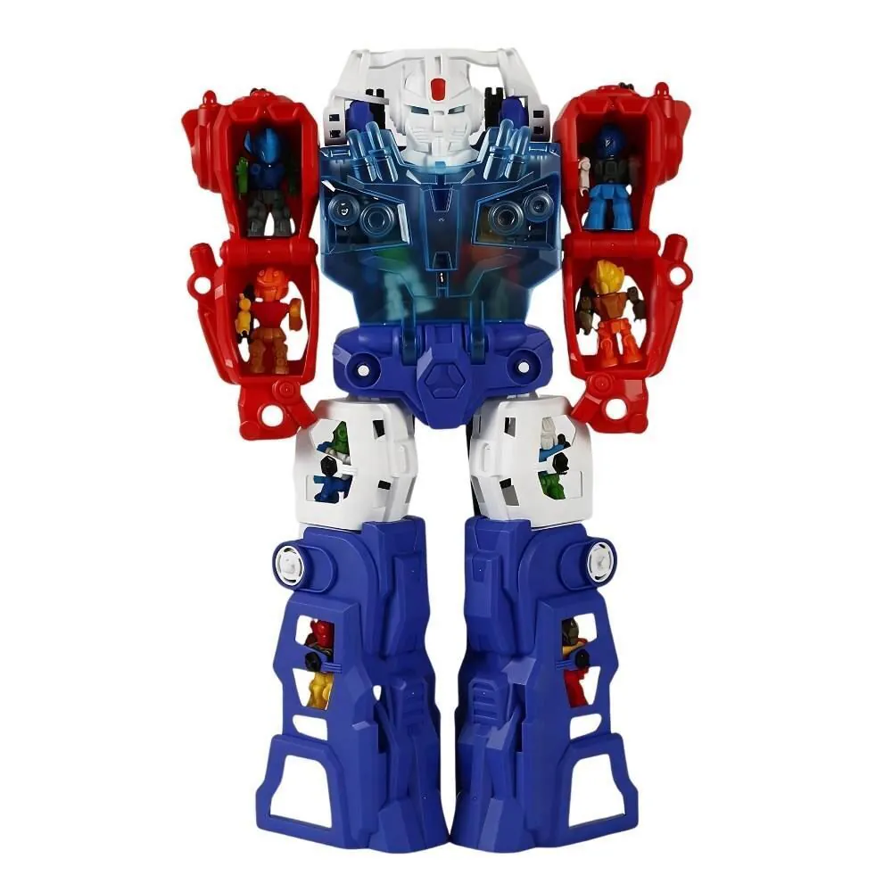 Robô Grande com 10 Mini Robôs - Toys