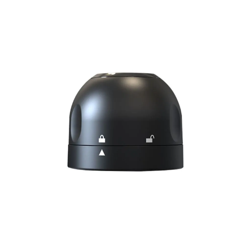 Rolha de Vinho de Silicone - Preto