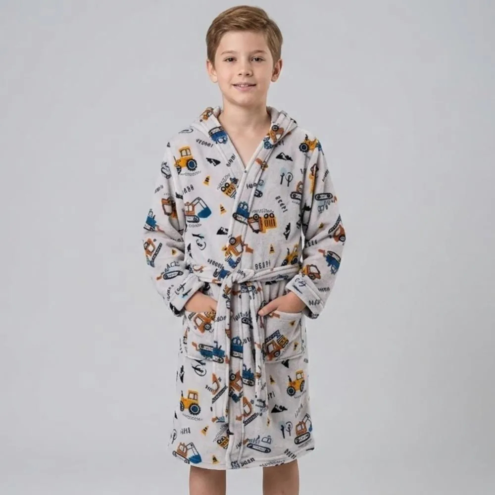 Roupão Infantil G Microfibra Lumini Kids - Máquinas