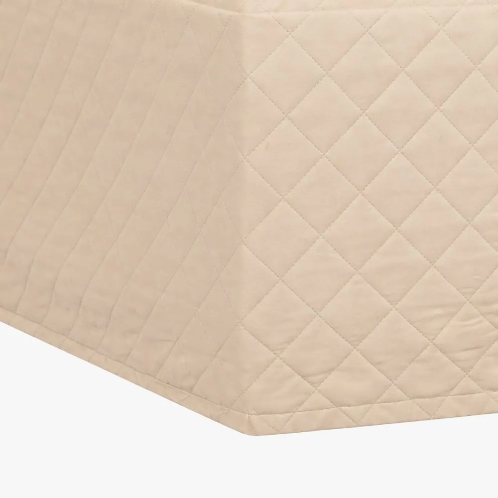 Saia Box Queen Matelada Veste Fácil - Areia