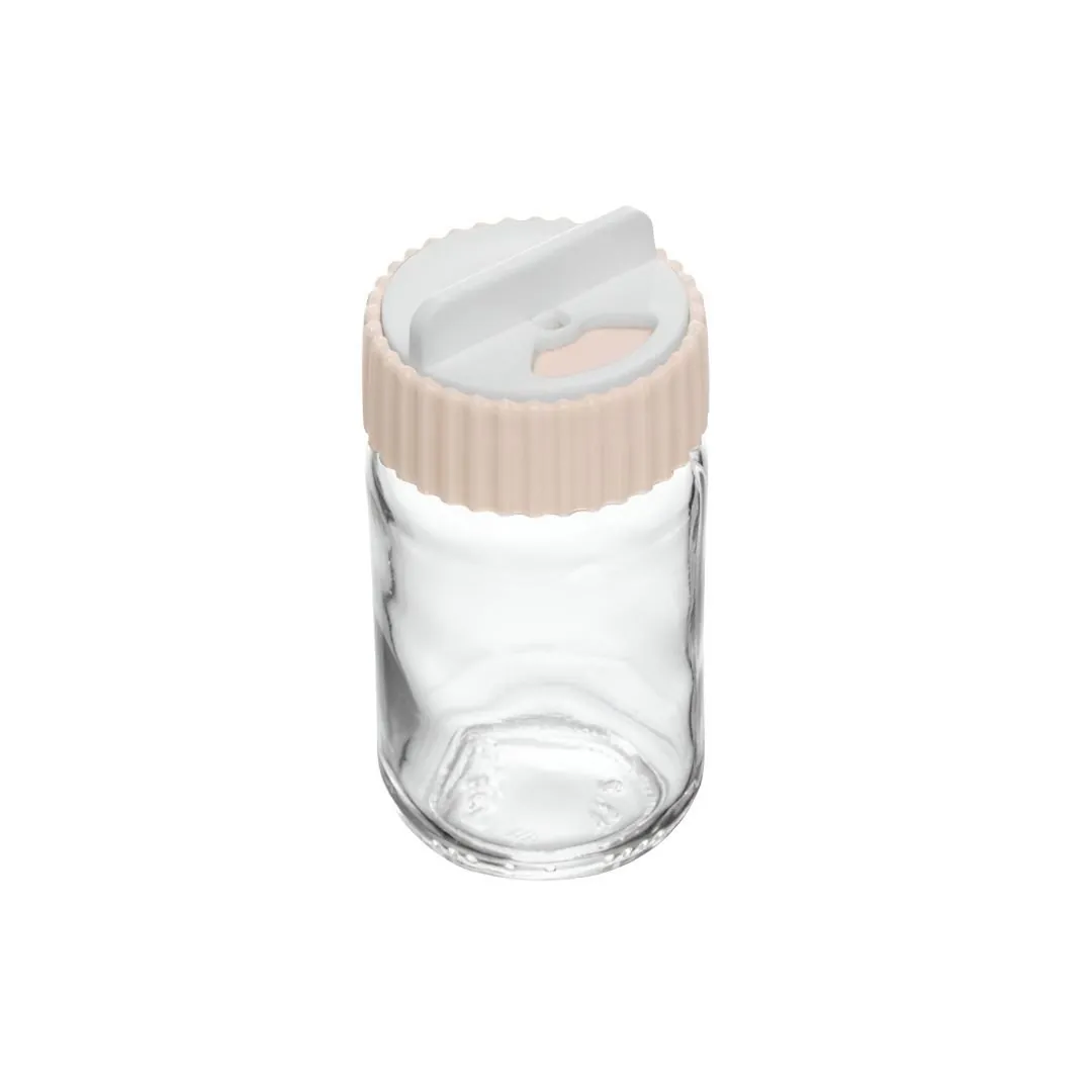 Saleiro com Tampa Rotativa Siena Lyor 100Ml - Bege