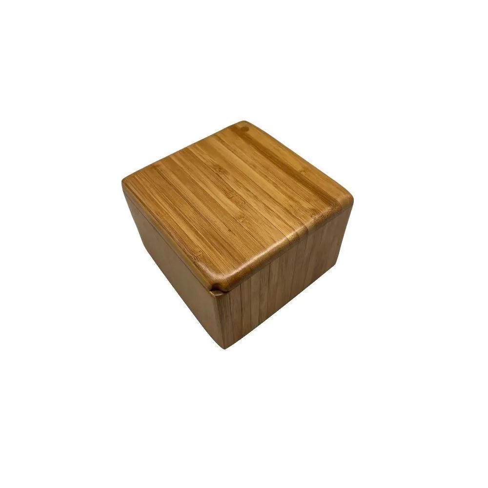 Saleiro Quadrado 10,8Cm - Bambu