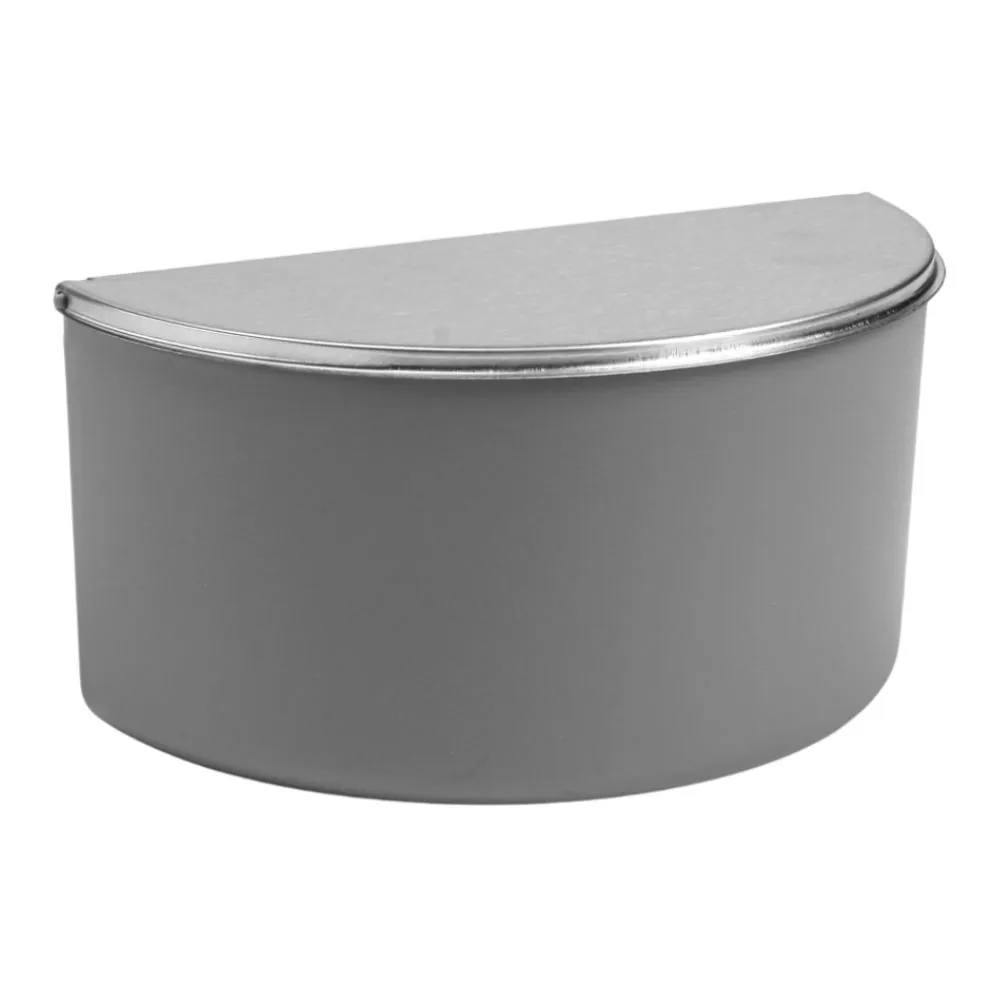 Saleiro Pop com Tampa de Inox Forma - Cinza