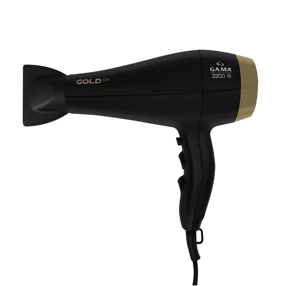 Secador de Cabelos Gama 2200W Gold Ion