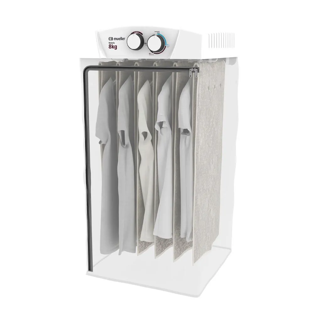 Secadora de Roupas Mueller Solaris Ar Quente e Frio 8 Kg