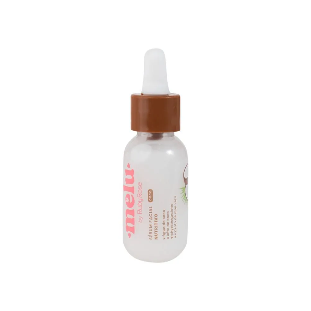 Sérum Facial Nutritivo de Coco Melu Ruby Rose - 30ml