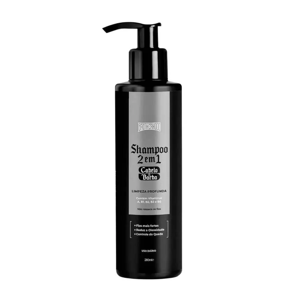Shampoo para Cabelo e Barba Brotherhood - 280ml