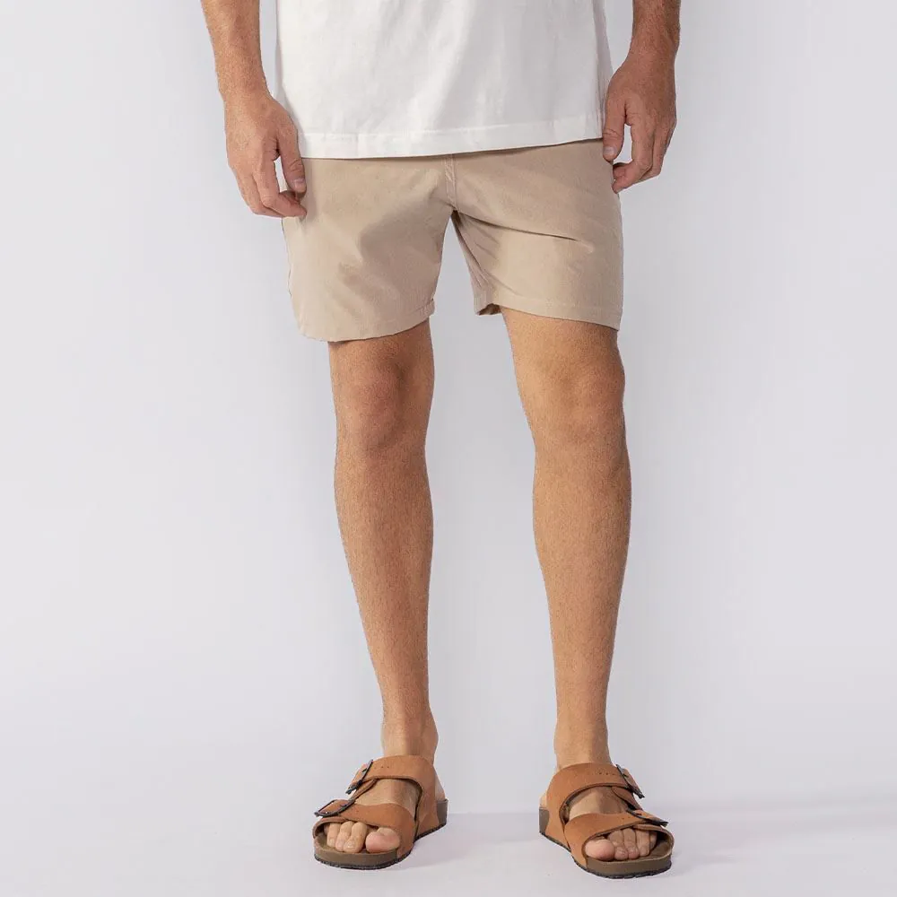 Short Masculino de Poliéster Marc Alain Bege