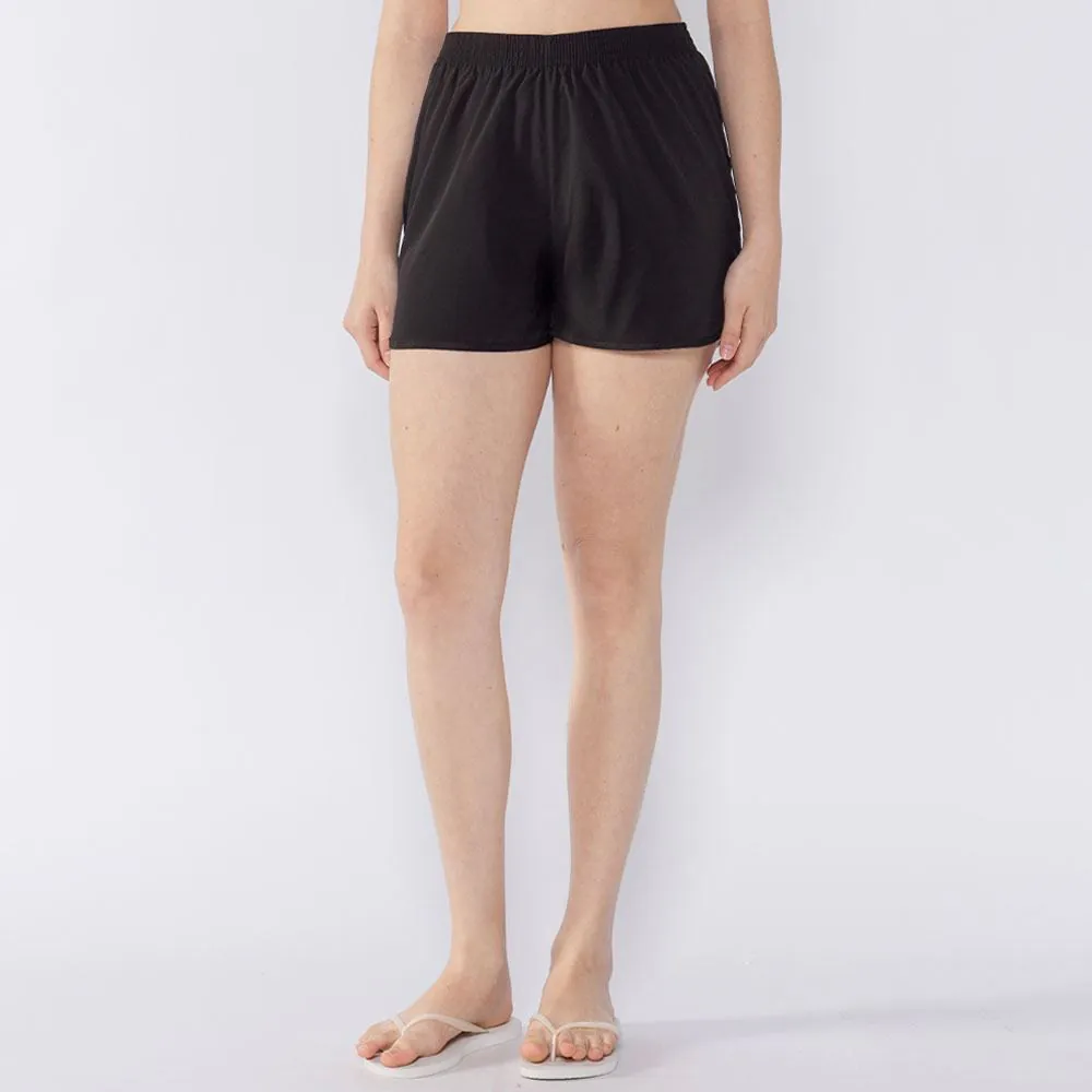 Short Tactel Feminino Boby Blues Preto