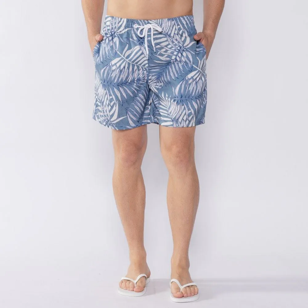 Shorts Tactel Estampado Marc Alain Black25-05