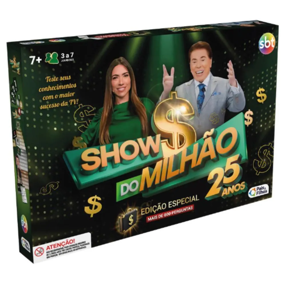 Jogo Show do Milhão Edição Especial Pais & Filhos