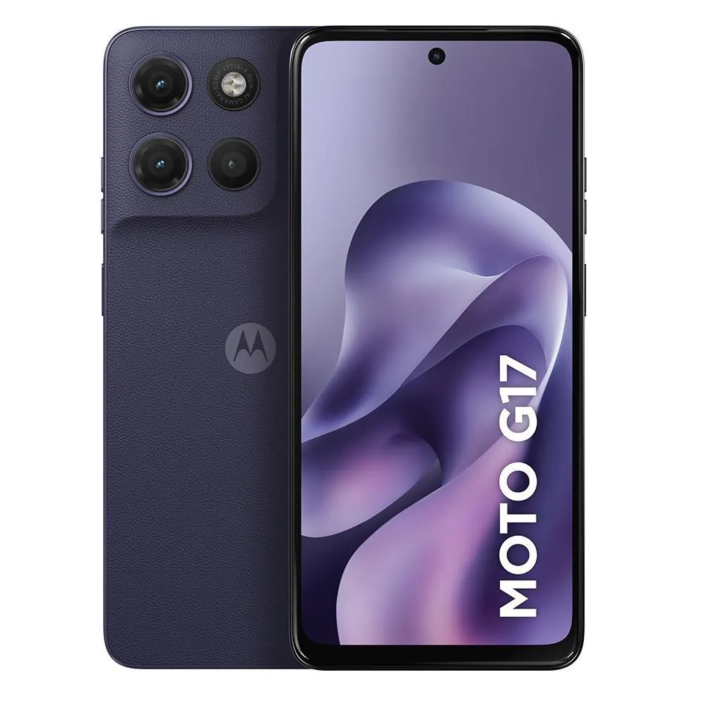 Celular Smartphone Motorola Moto G17 4G 256Gb 4Gb - Roxo