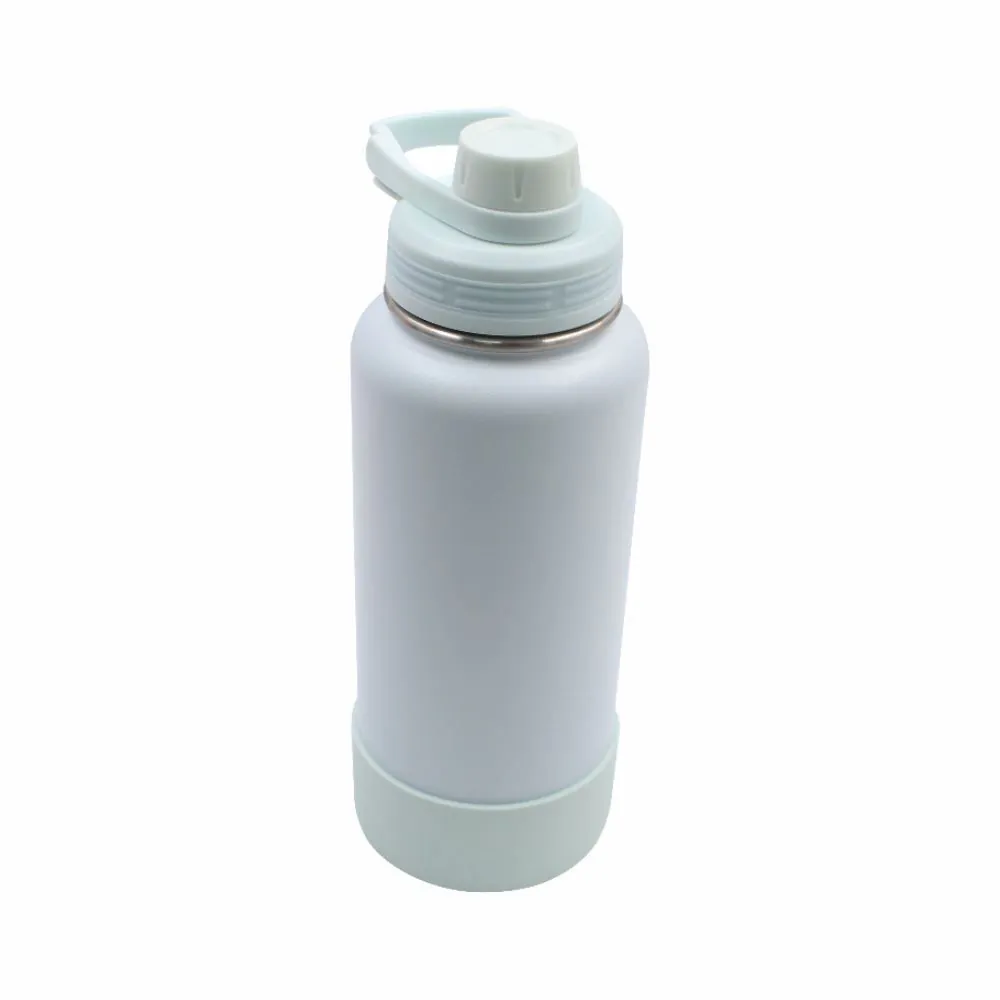 Garrafa Squeeze Térmica Inox 950Ml - Verde Água
