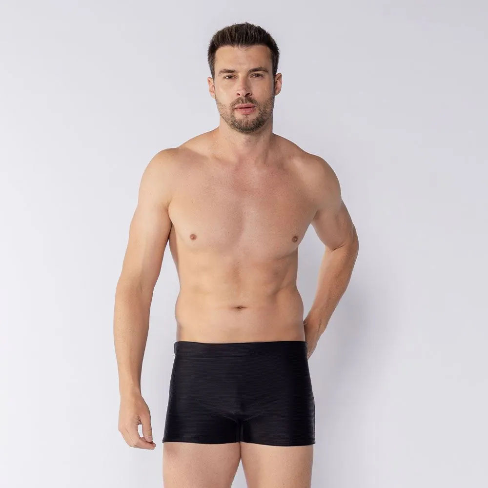 Sunga Masculina Boxer de Poliamida Mash Preto