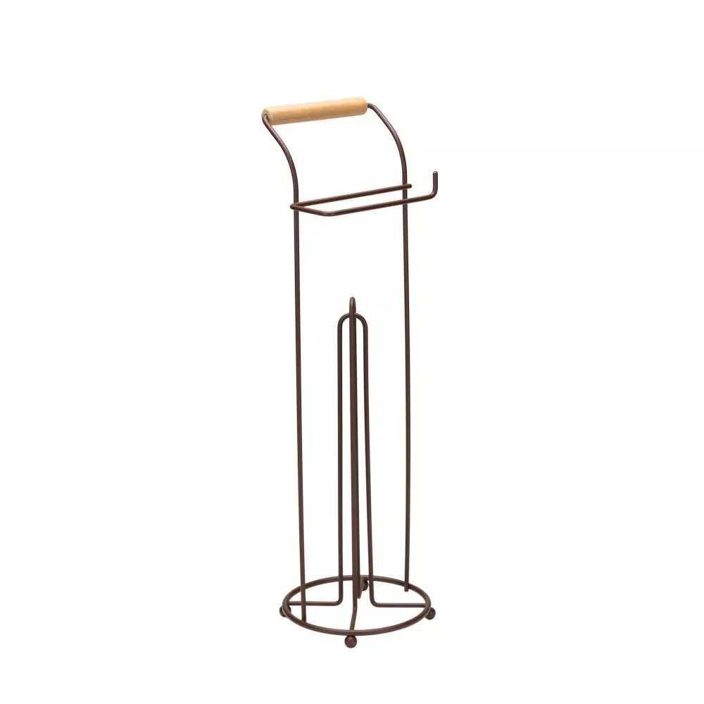 Suporte para Quatro Papel Higiênico Eco Design Terra Brasil Arthi