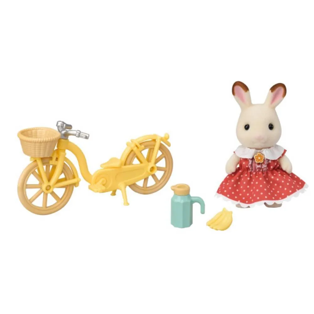 Sylvanian Families Bicicleta da Menina Coelho de Chocolate Epoch - 5777