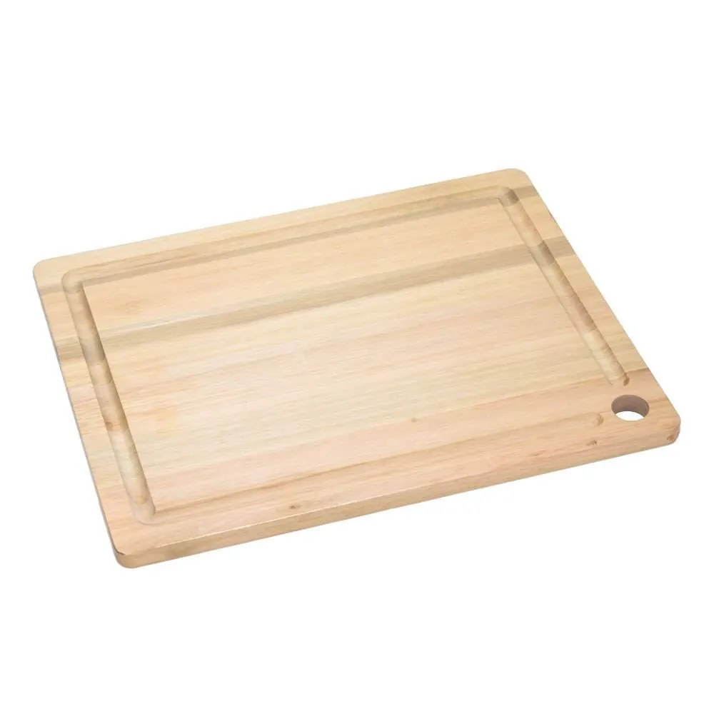 Tábua Eucalipto 34X27 Cm Furo Lateral Stolf