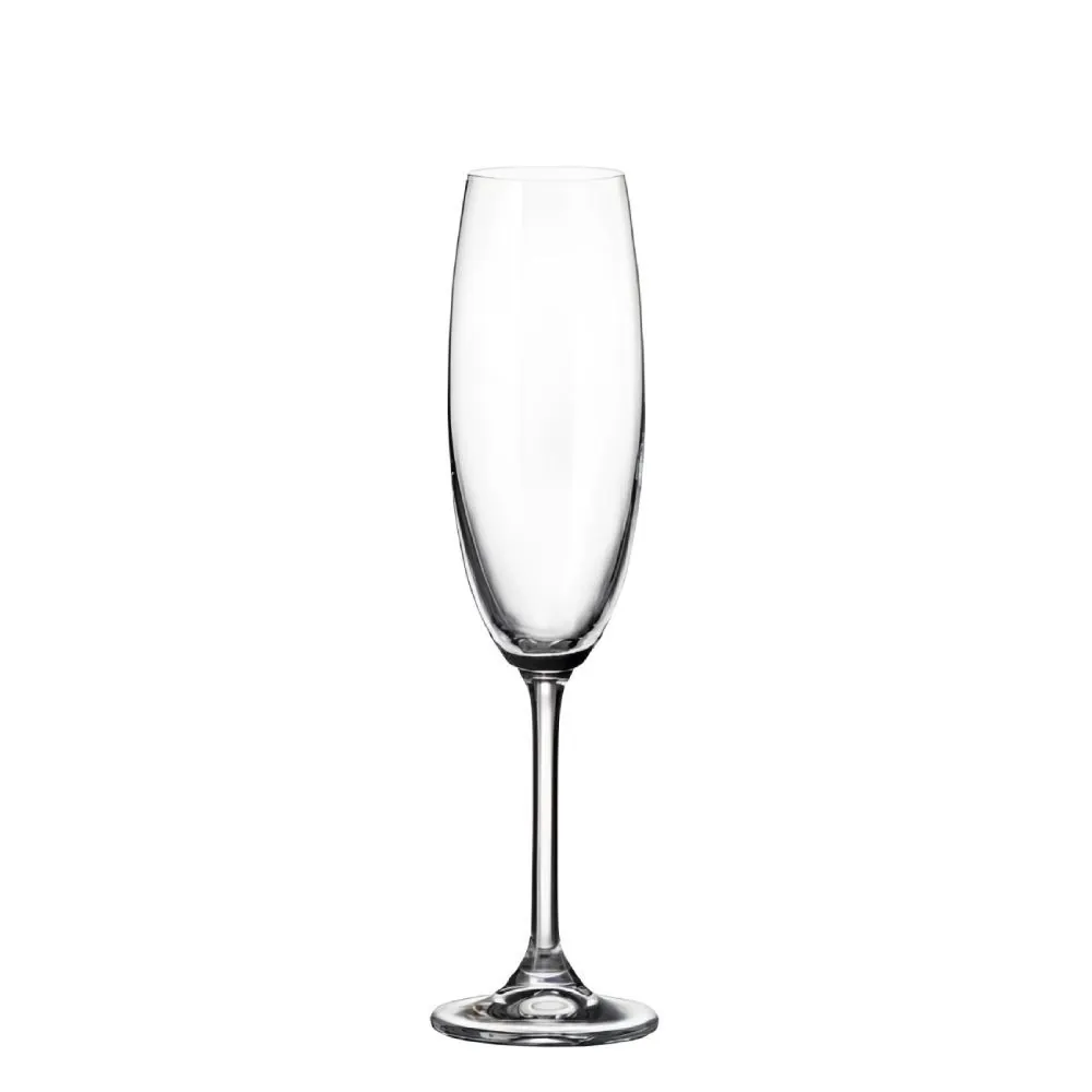 Taça de Vinho Cristal Bohemia Requinte 220Ml - Transparente