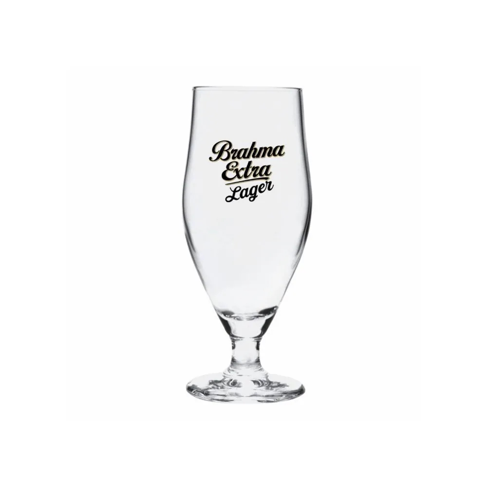 Taça de Cerveja Brahma Lager 380Ml - Transparente