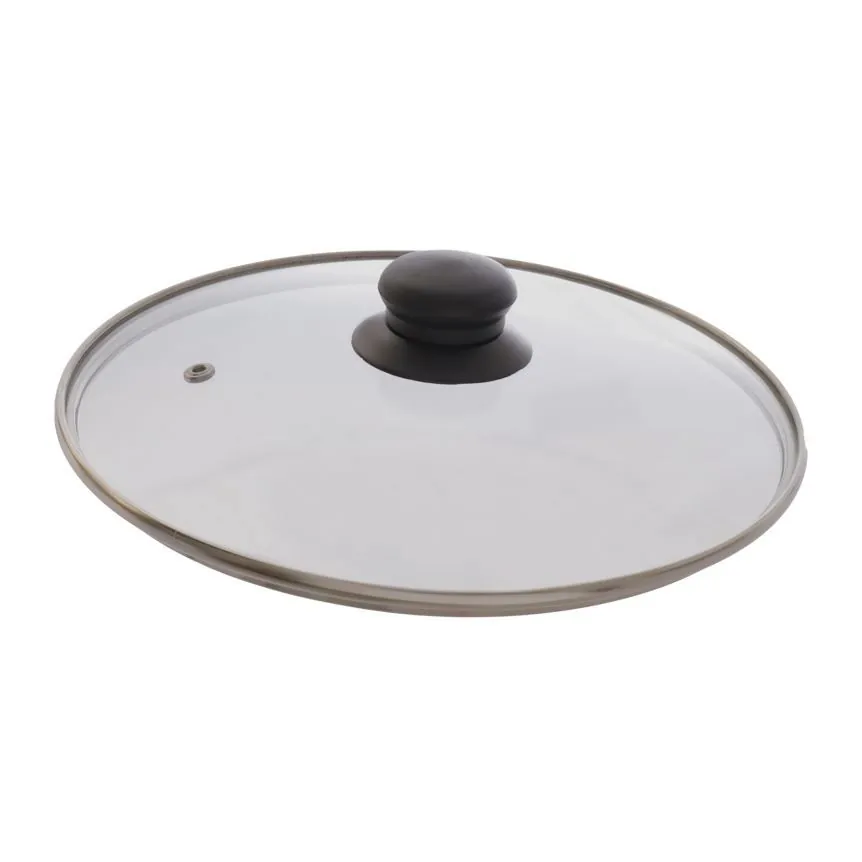 Tampa de Panela de Vidro com Puxador Western - 24cm