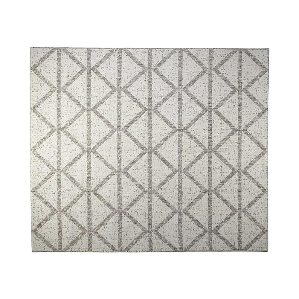 Tapete para Quarto e Sala 2,00X2,50 m Amazonas Sisal - Geométrico Bege
