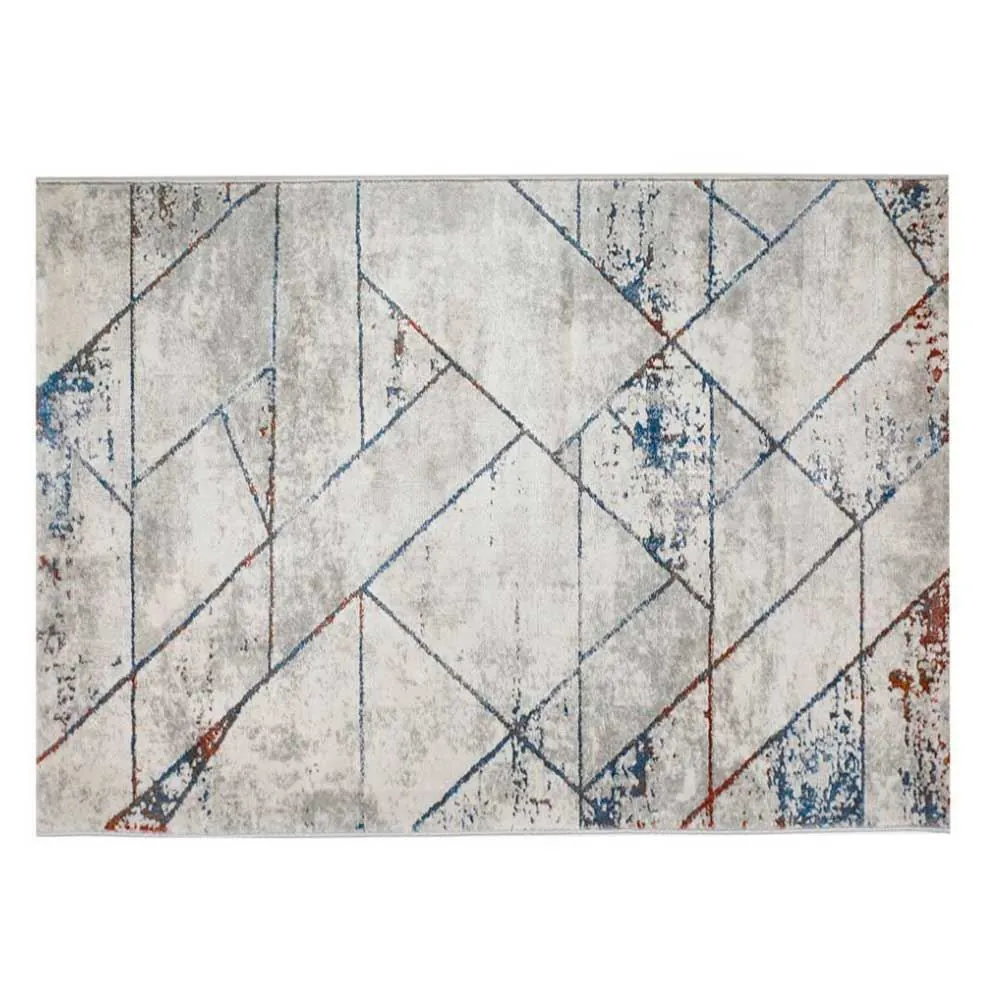 Tapete Berlim 2,00X3,00 M - Cinza Geométrico