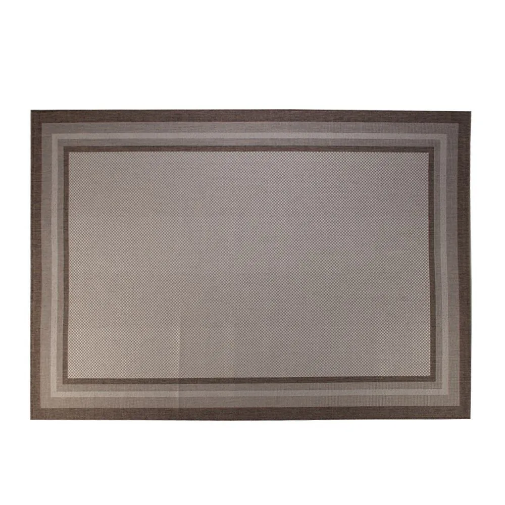 Tapete para Quarto e Sala Cancun 2,00X3,00 m Sisal - Bordas Marrom