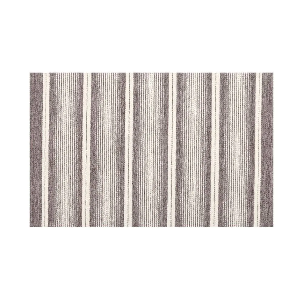 Tapete para Quarto e Sala Chenille 55X85 cm - Bege e Marrom