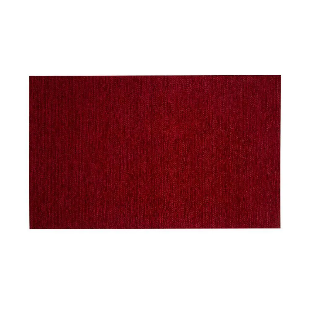 Tapete para Quarto e Sala Chenille 55X85 cm - Vermelho