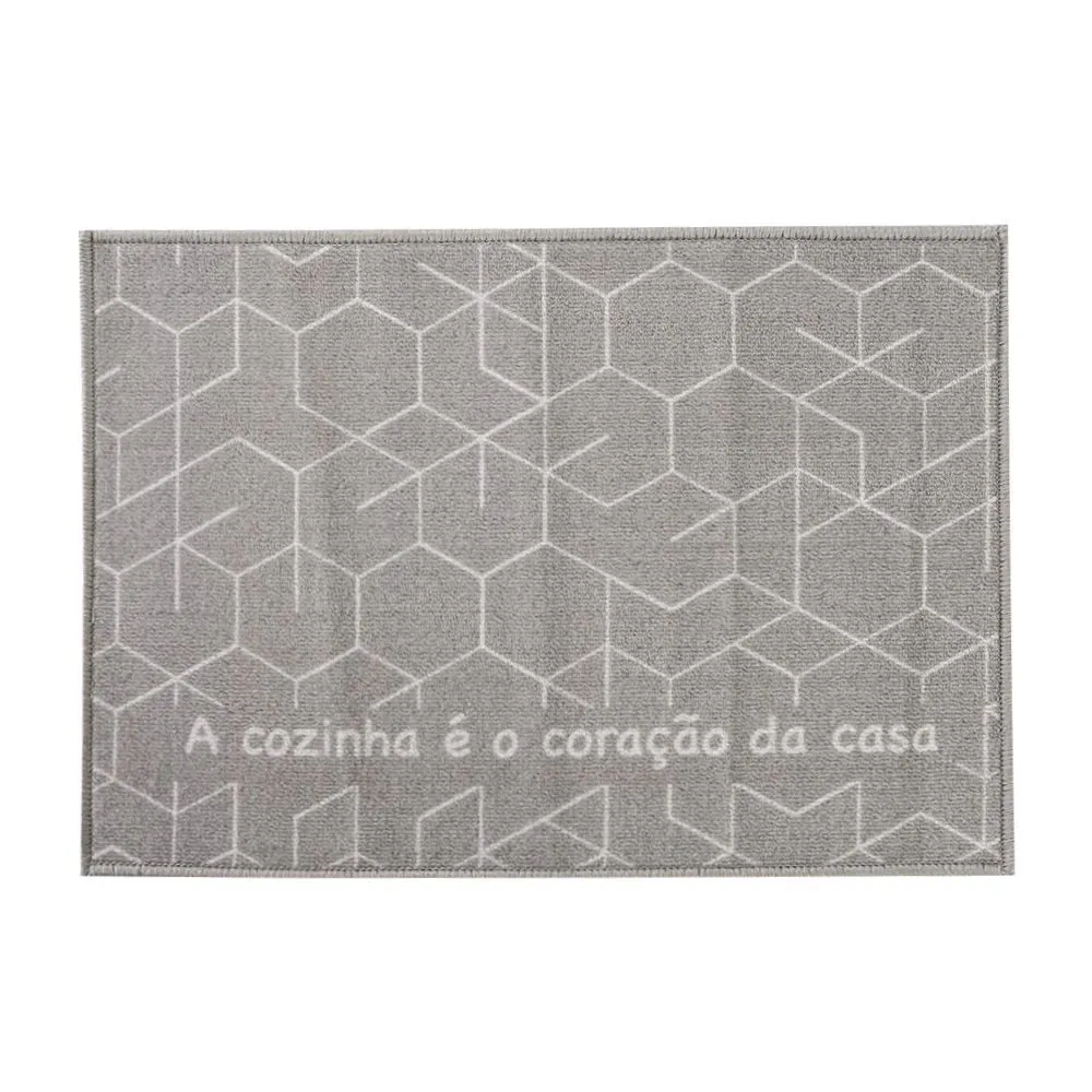 Tapete para Cozinha Gourmet 50X70 Cm - Cozinha Coração da Casa