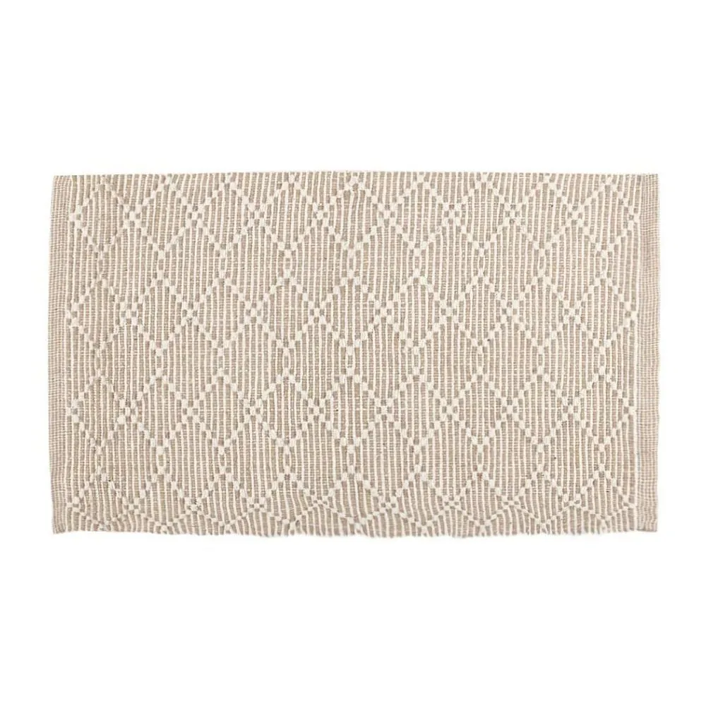 Tapete Creta 50X80cm - Bege Cru