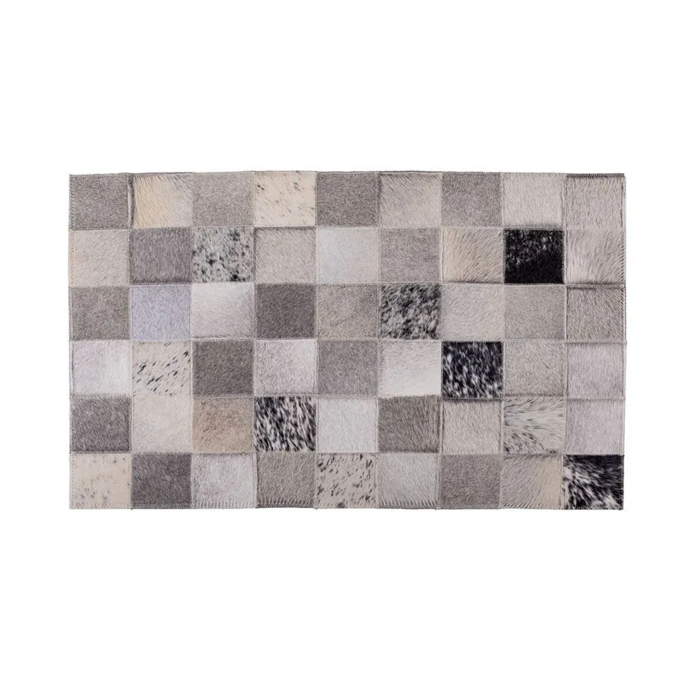 Tapete de Couro Texas 60X90cm - Cinza