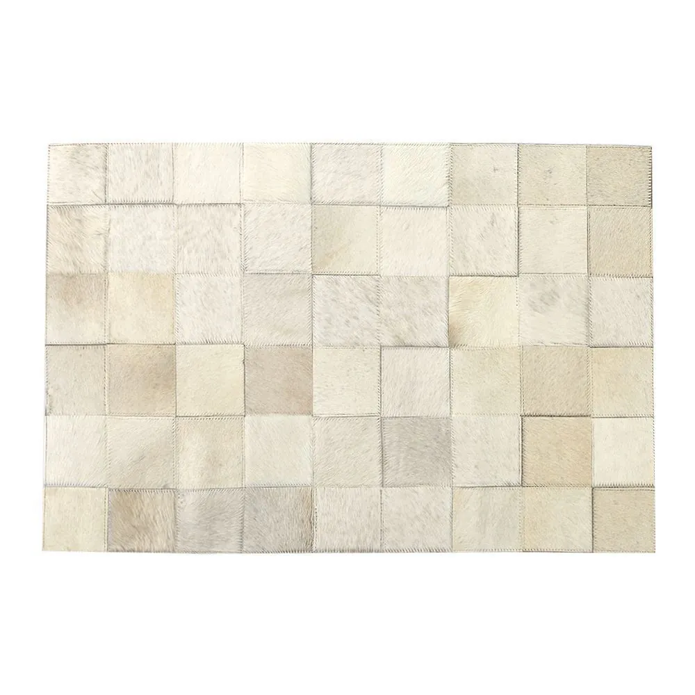 Tapete de Couro Texas 60X90cm - Off White