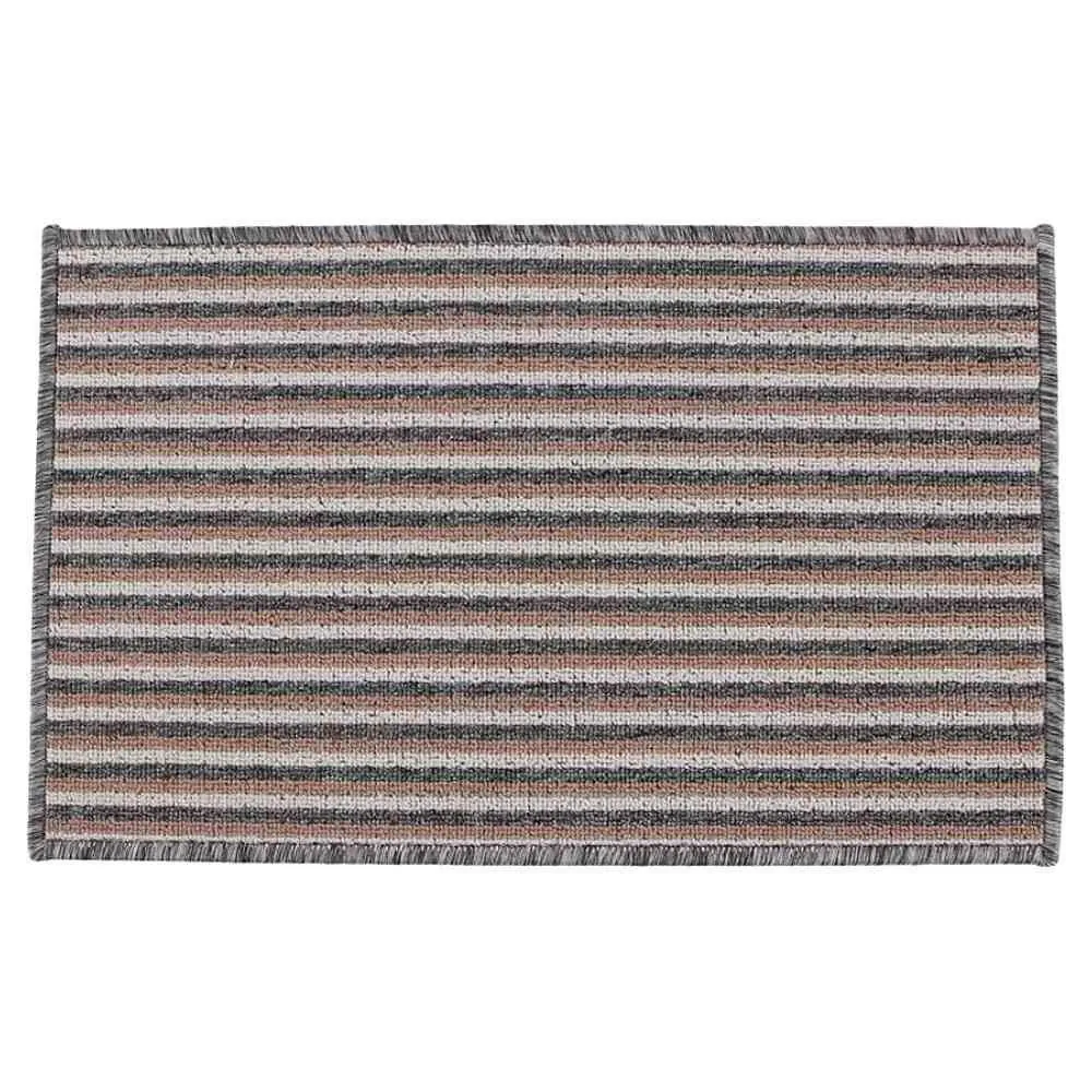 Tapete para Banheiro 38X58 cm Jamaica - Prata