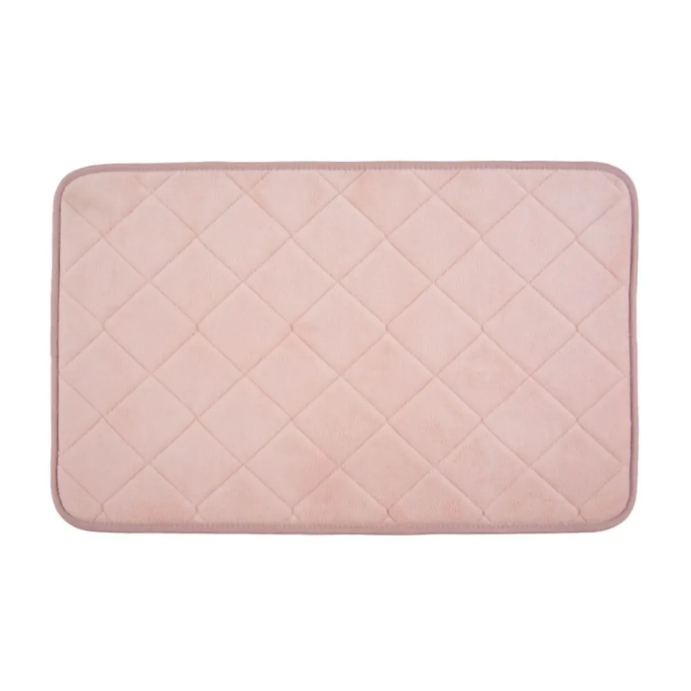 Tapete para Banheiro 50X80 cm Majestic - Rosa pálido