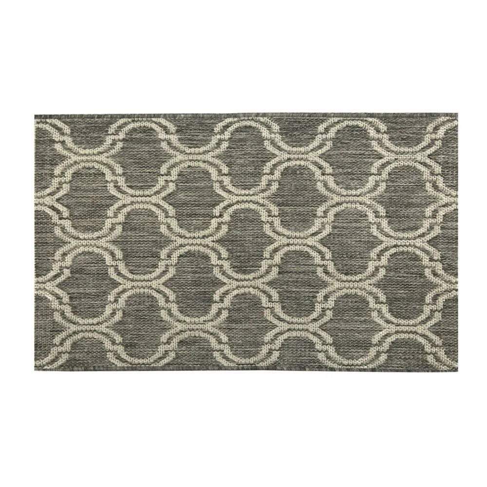 Tapete para Quarto e Sala Manaus Sisal 60Cmx100m - Antracite
