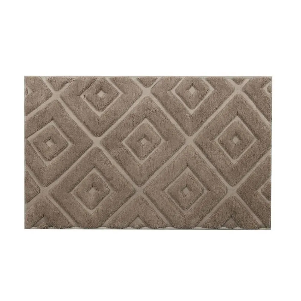Tapete para Quarto e Sala 60Cmx100cm Milano - Castor Losango
