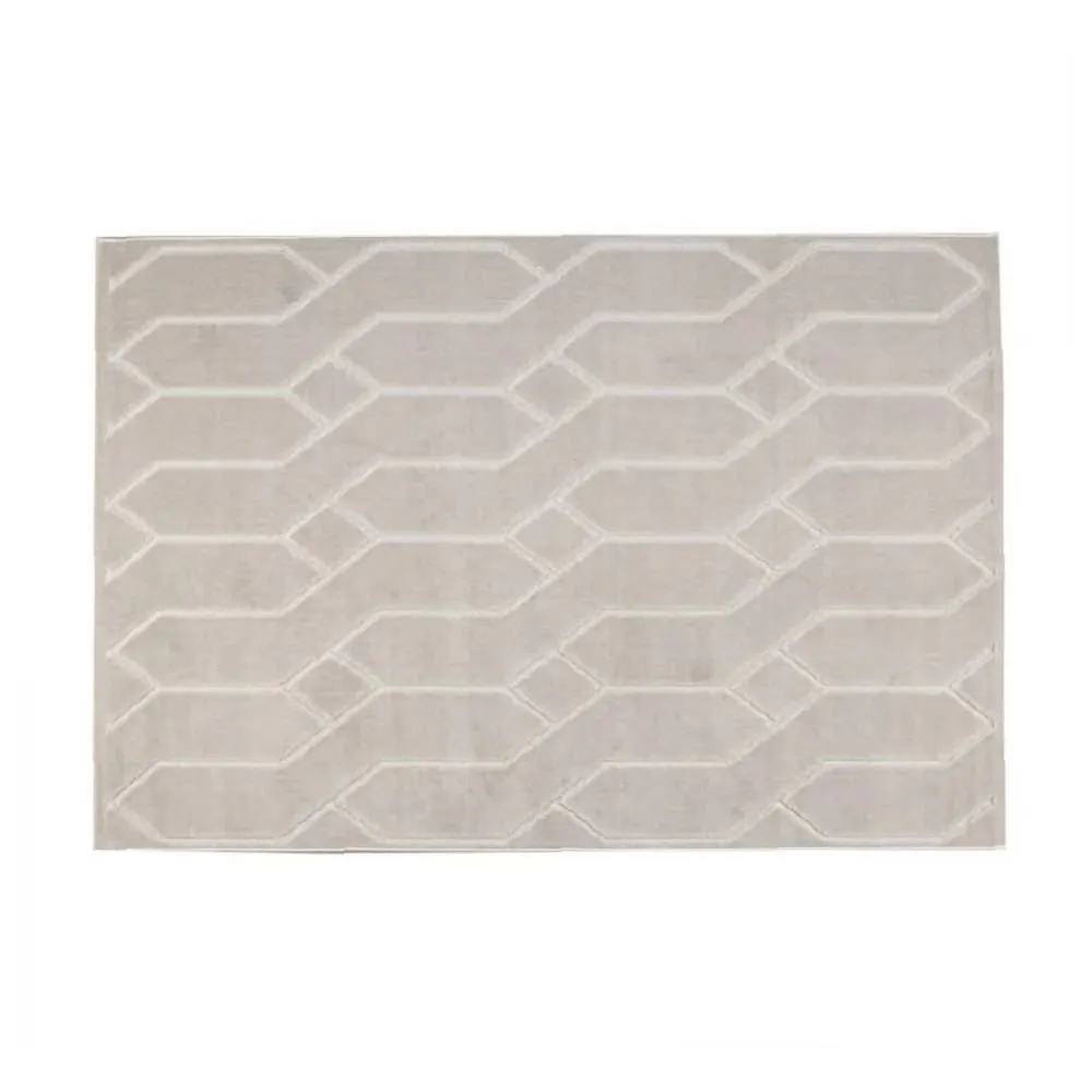 Tapete para Quarto e Sala 1,35X2,00 m Montreal - Bege