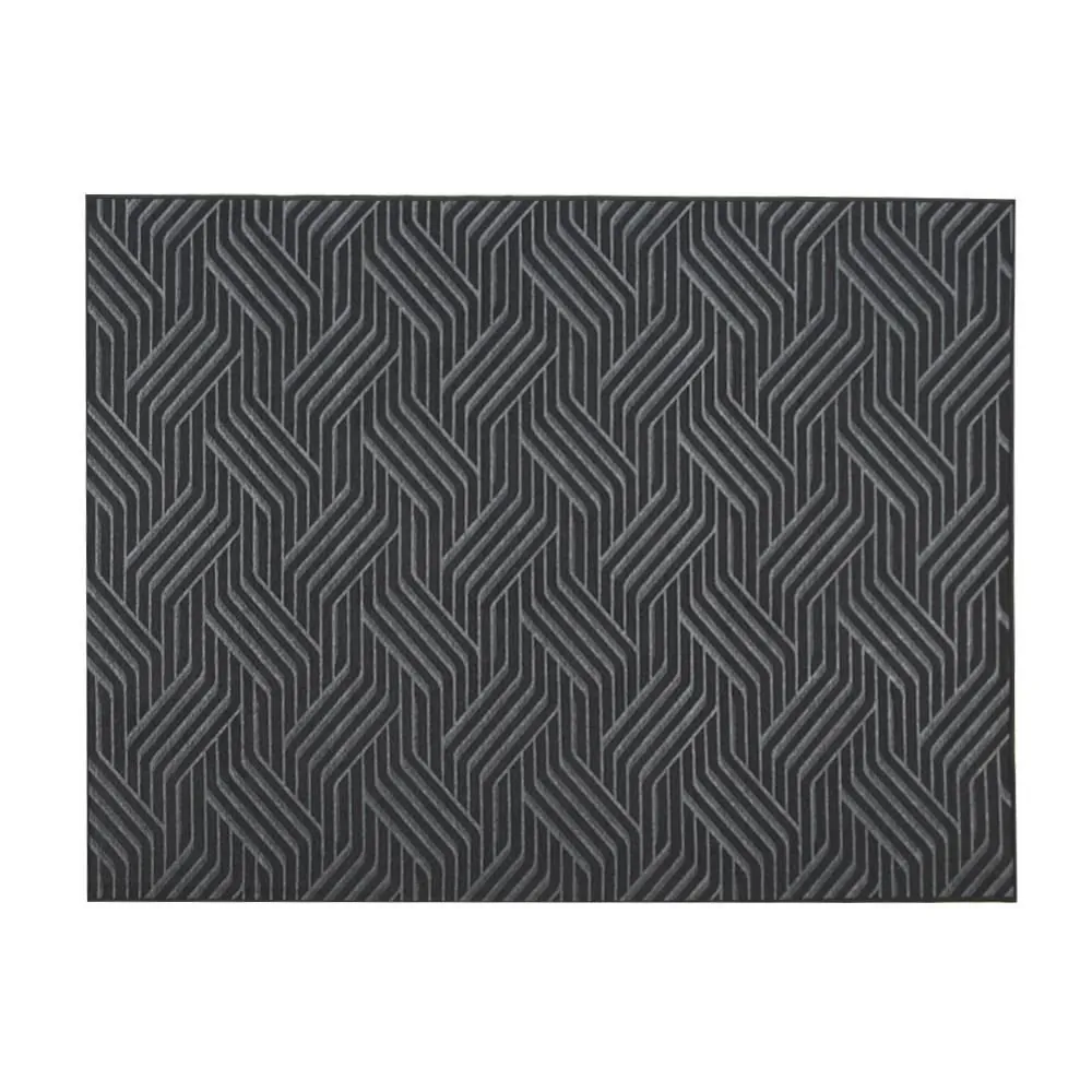 Tapete para Quarto e Sala 1,50X2,00 m Siena - Chumbo Azulejo