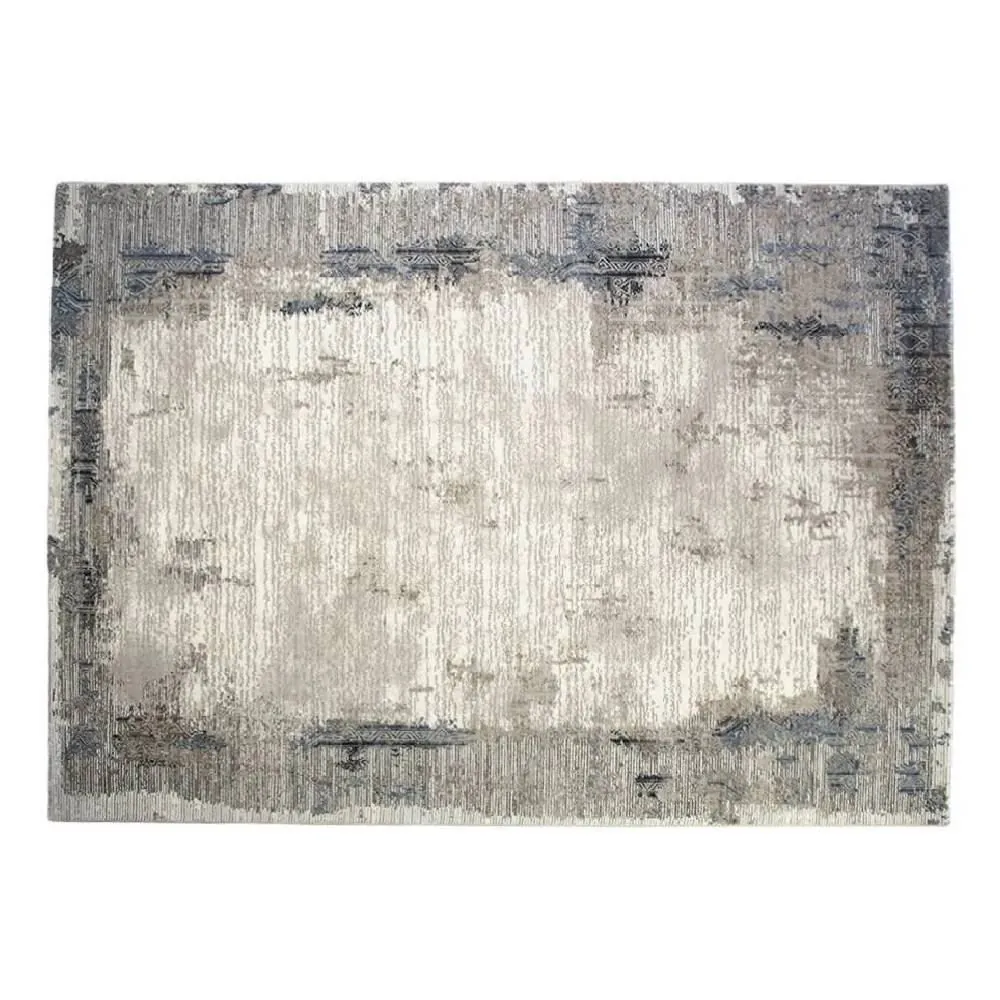 Tapete para Quarto e Sala Toscana 1,34X2,00 m - Cinza Azul