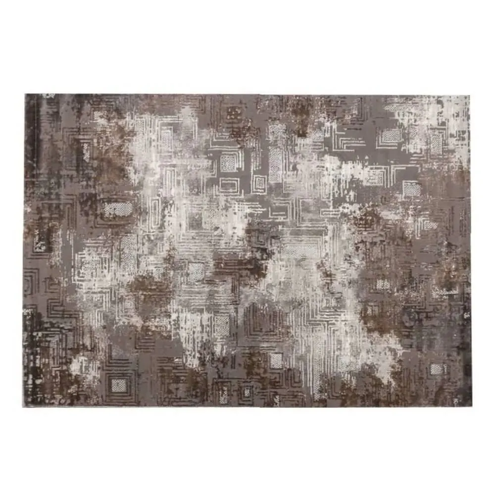 Tapete para Quarto e Sala Toscana 1,34X2,00 m - Cinza Bege