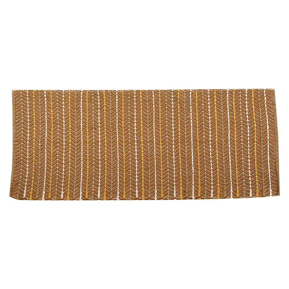 Tapete para Quarto Ou Sala 0,60X1,50M Petra - Amarelo Ambar