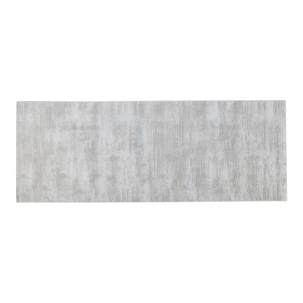 Tapete para Quarto e Sala 67Cmx1,80M Versalhes - Creme e Branco