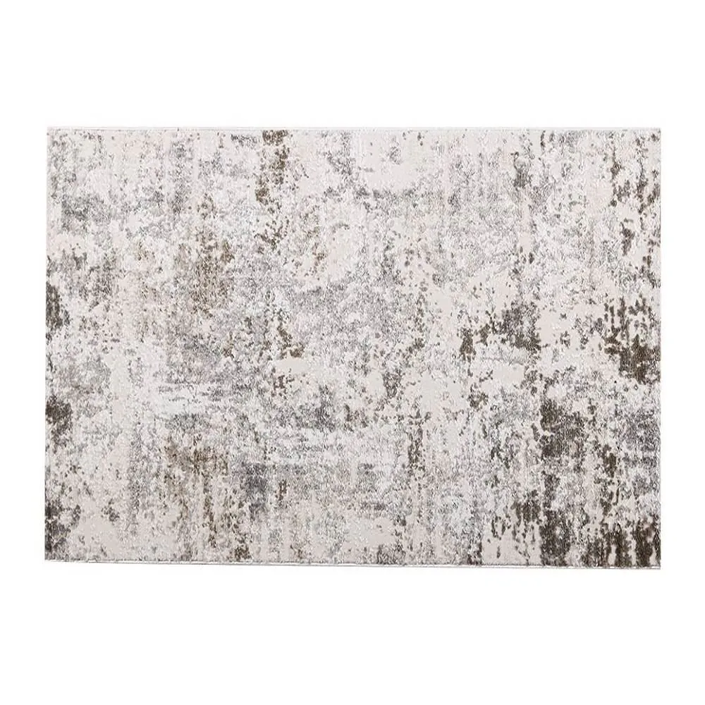 Tapete para Quarto Ou Sala 1,40 X 2,00M Ibiza - Creme Marrom