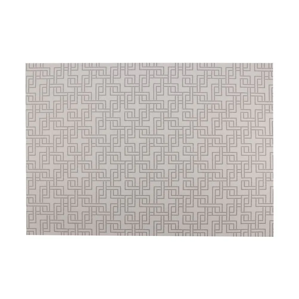 Tapete para Quarto e Sala 1,40X2,00 M Genova - Cinza Geo
