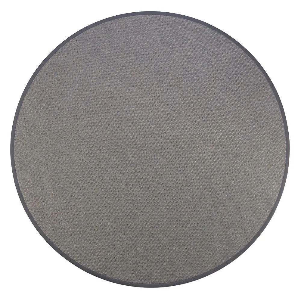 Tapete para Quarto e Sala 2,00X2,00 M Titanium Redondo - Cinza