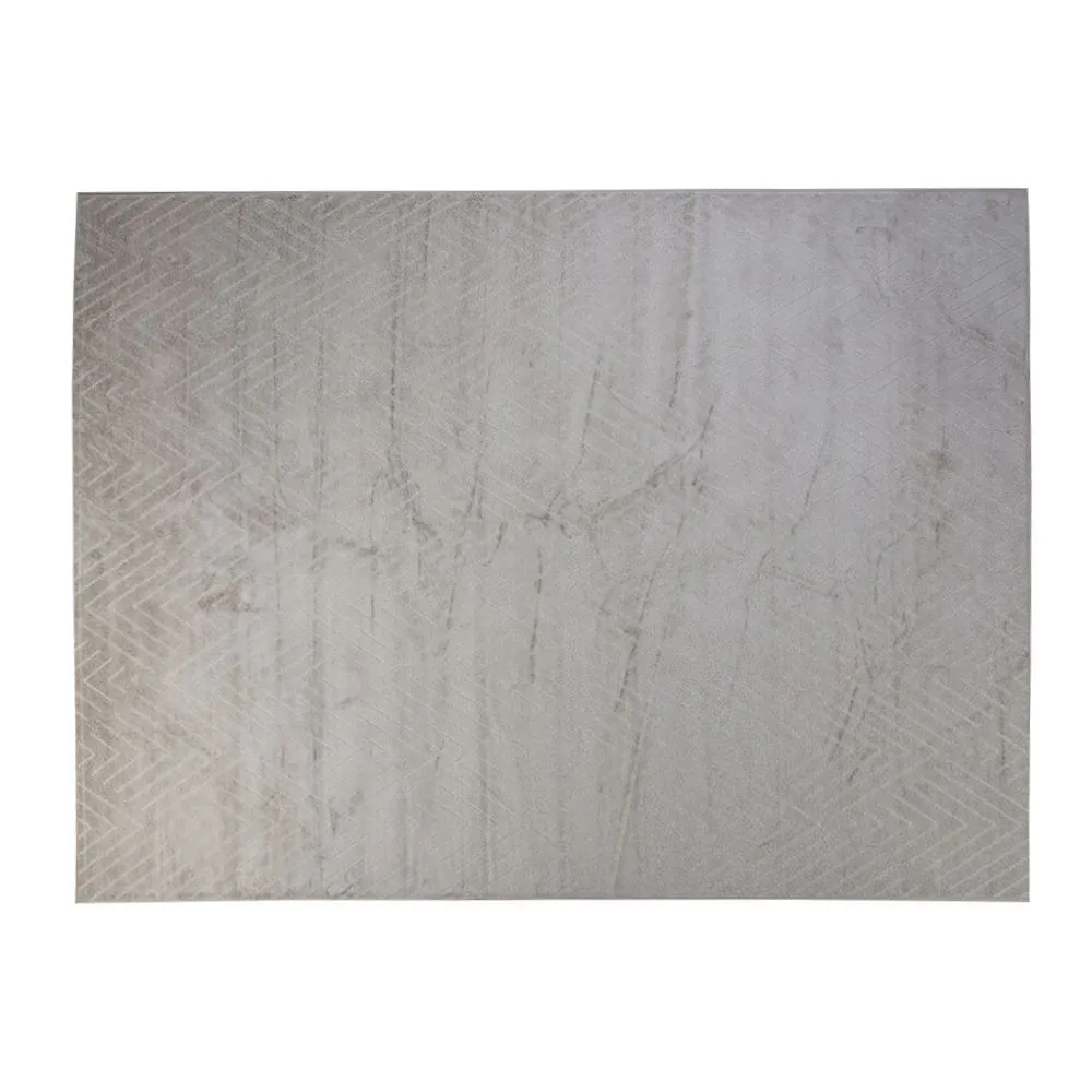 Tapete para Quarto e Sala 2,00X2,80 m Faro - Escamas Cinza e Bege